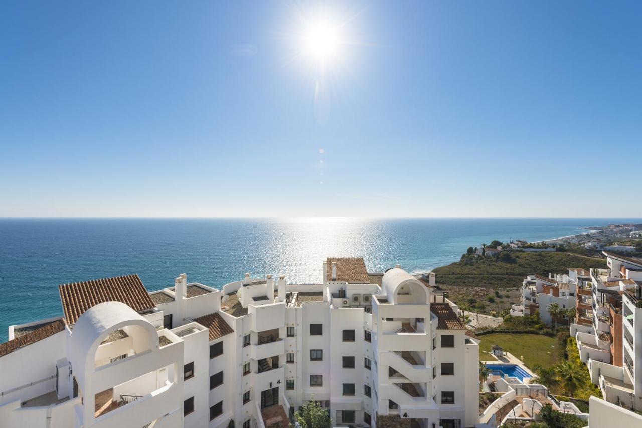 Apartamento Vista Mar Frontal Con Parking Torrox Ngoại thất bức ảnh