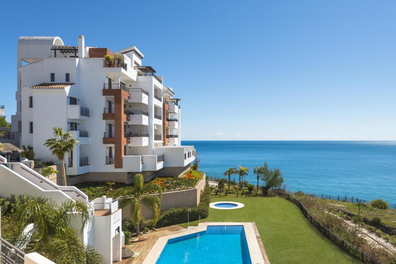 Apartamento Vista Mar Frontal Con Parking Torrox Ngoại thất bức ảnh